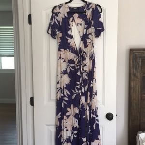 Floral maxi dress from Lulus